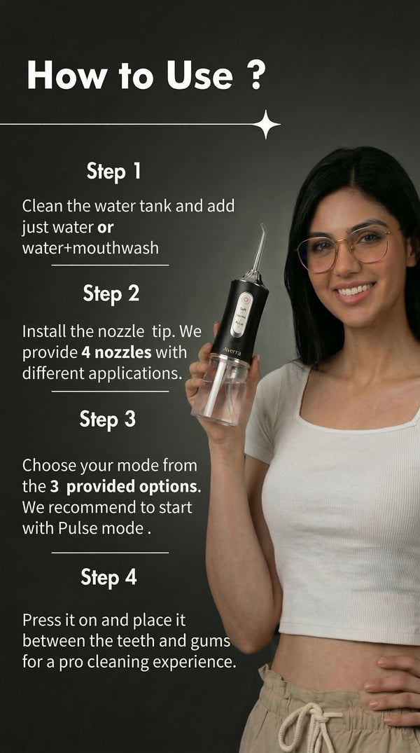 Averra A-1 Dental Water Flosser